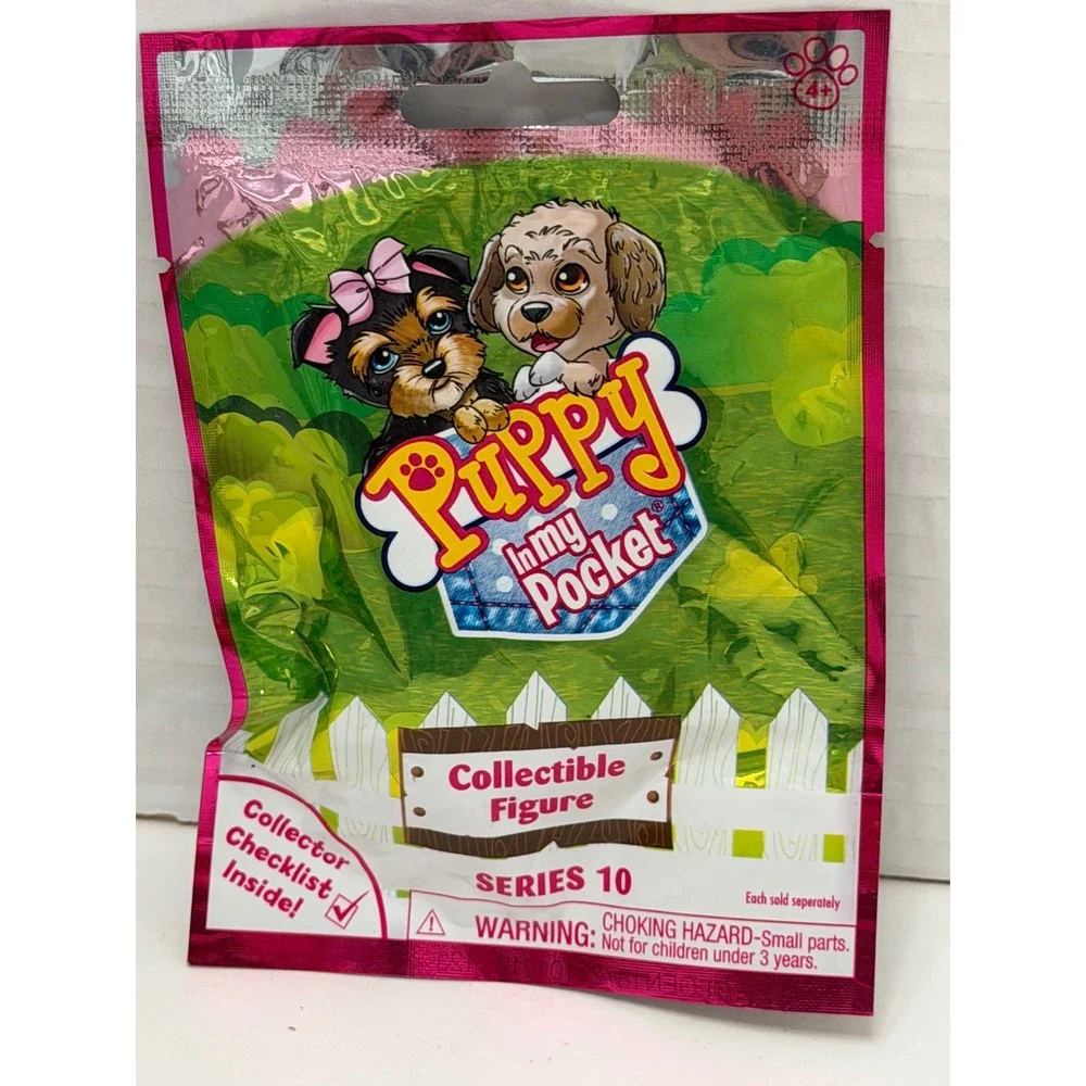 Puppy In My Pocket Series 10 Blind Bag Collectible Dog‎ Figure Just Play New